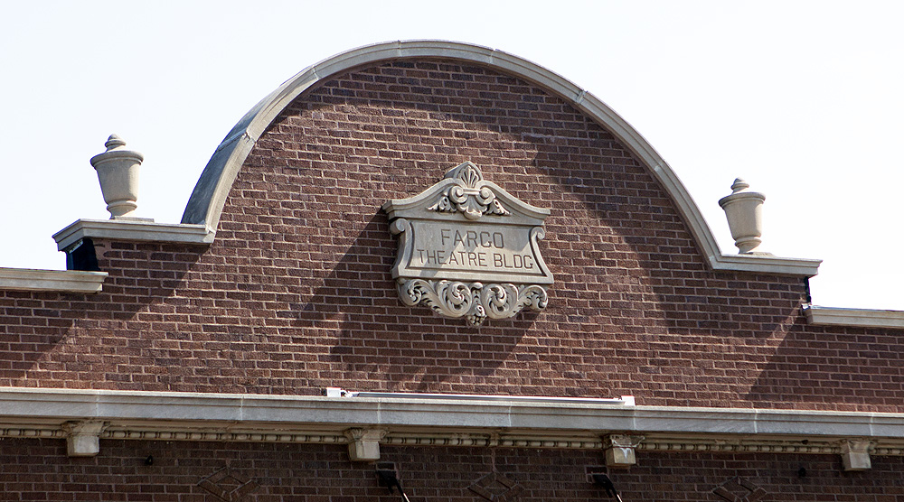 Main street has pretty much been kept up - parapet / cornice - nice top of the (old) building