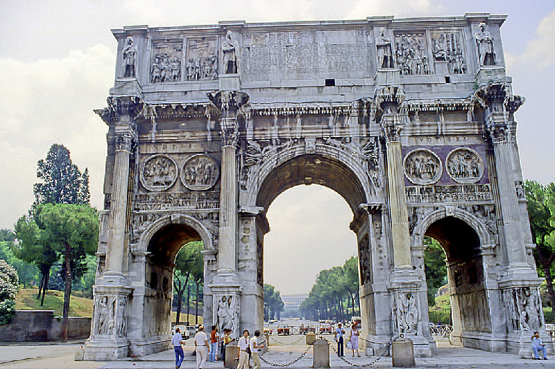 Arch of Constantine, Rome