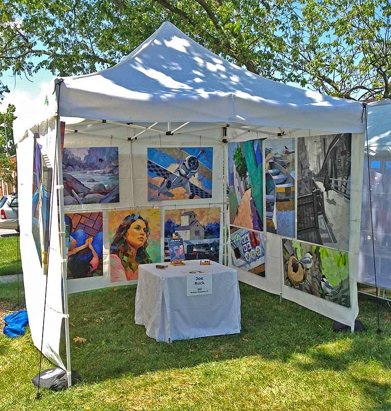Art fair, Glenview, July 2012