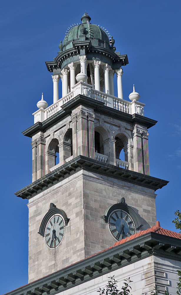 Top with clock, Colorado Springs, CO