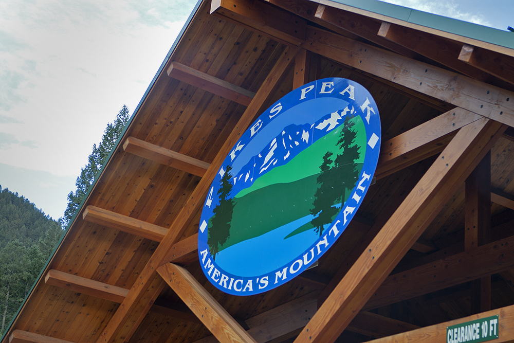 Entrance to Pikes Peak