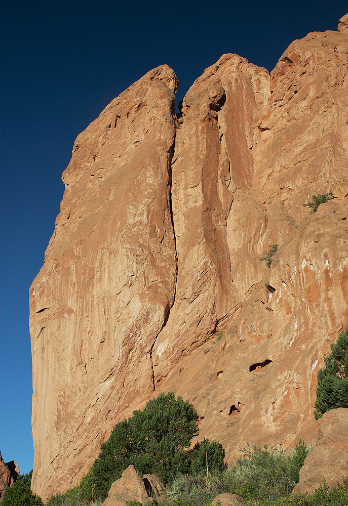 Detail, south end of North Gateway Rock