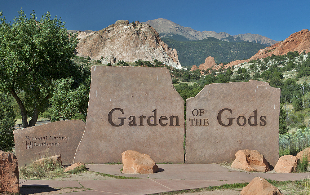 Colorado Springs, CO - Pikes Peak in the distance