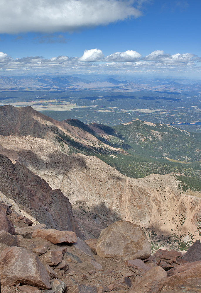 From the peak - not much out there