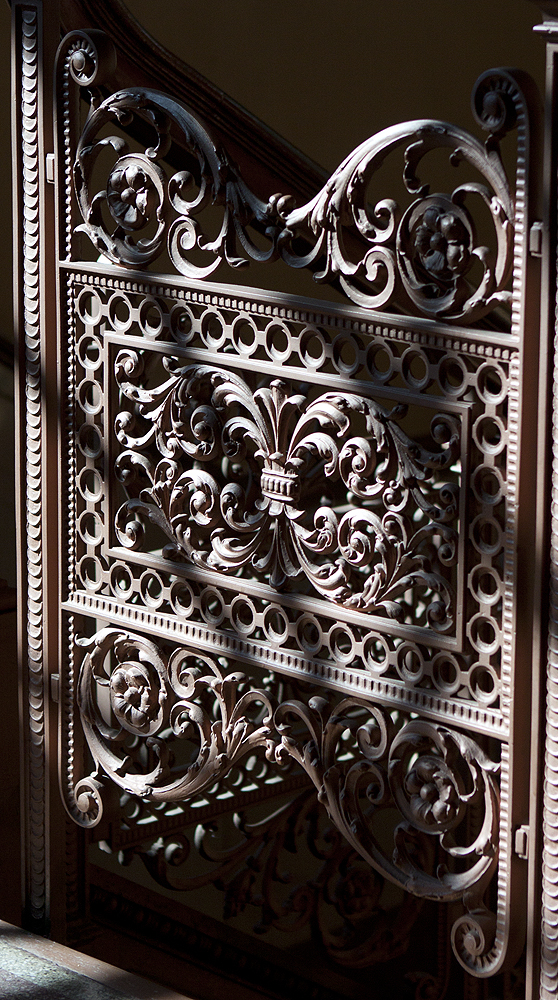 Wrought iron detail