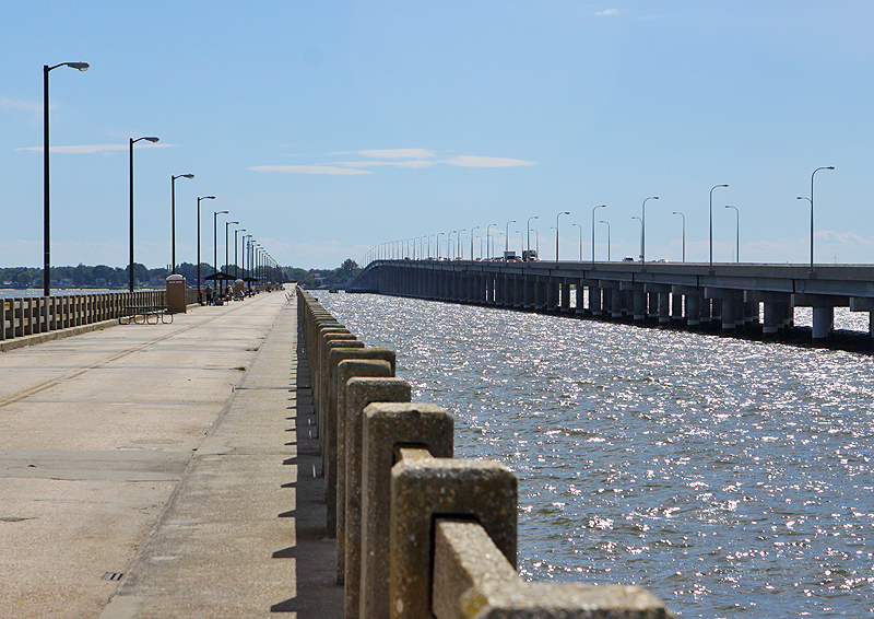 Left: Old bridge, now a 