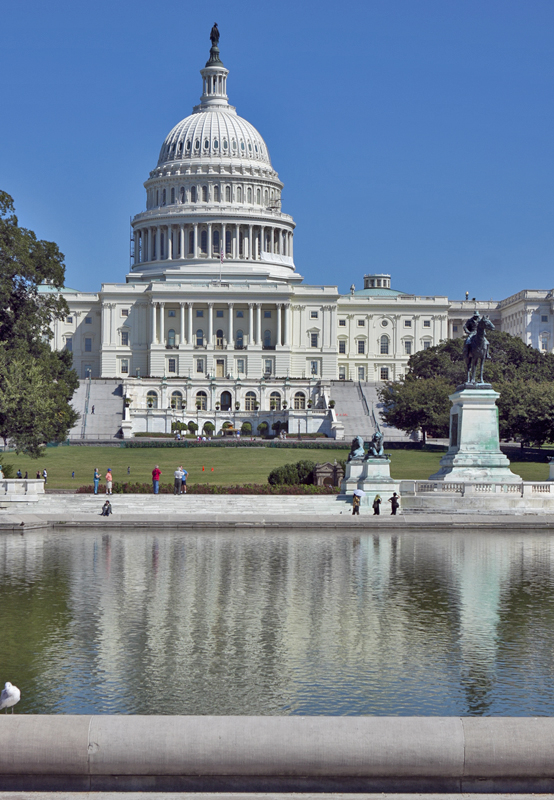 U.S. Capitol from the west