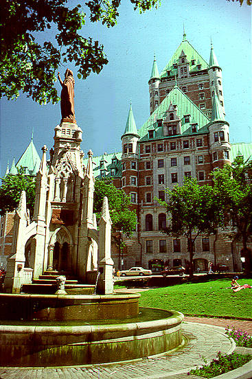Le Chateau Frontenac Hotel, Quebec City, Canada
