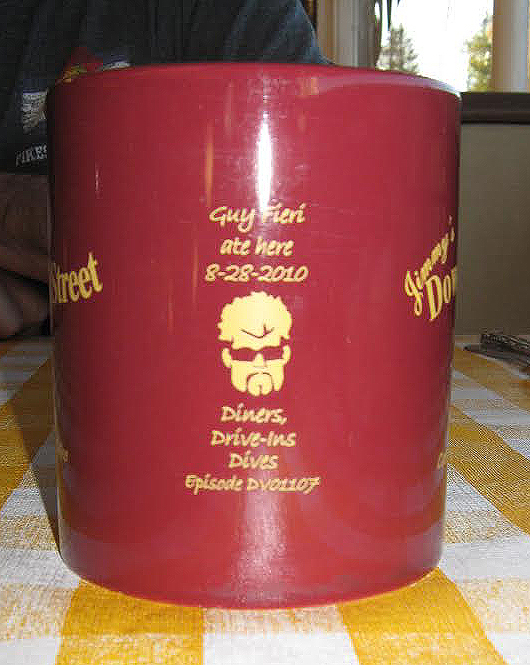 Coffee cups - and Guy Fieri apparently approves...