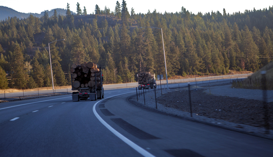 On the way north to Sandpoint, ID