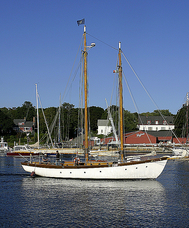 Two-masted boat
