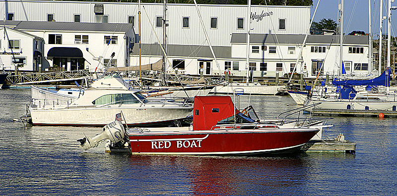 Yep, it's a red boat