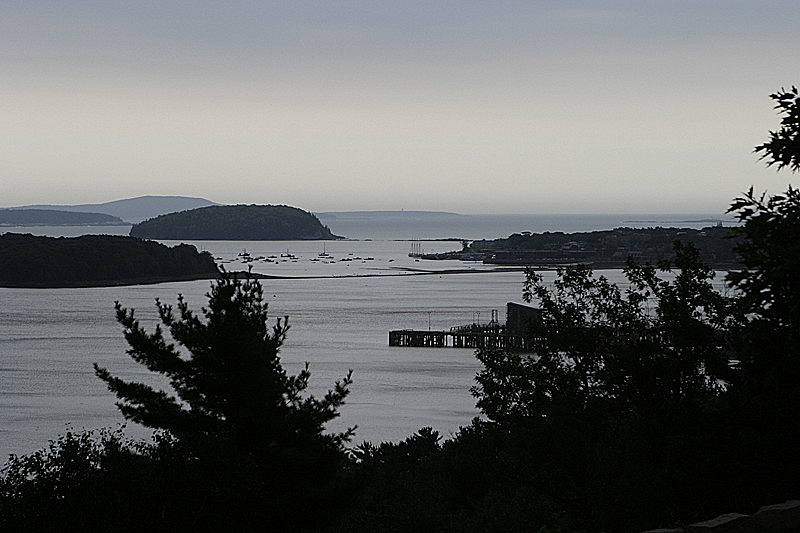 From Acadia National Park; stormy weather