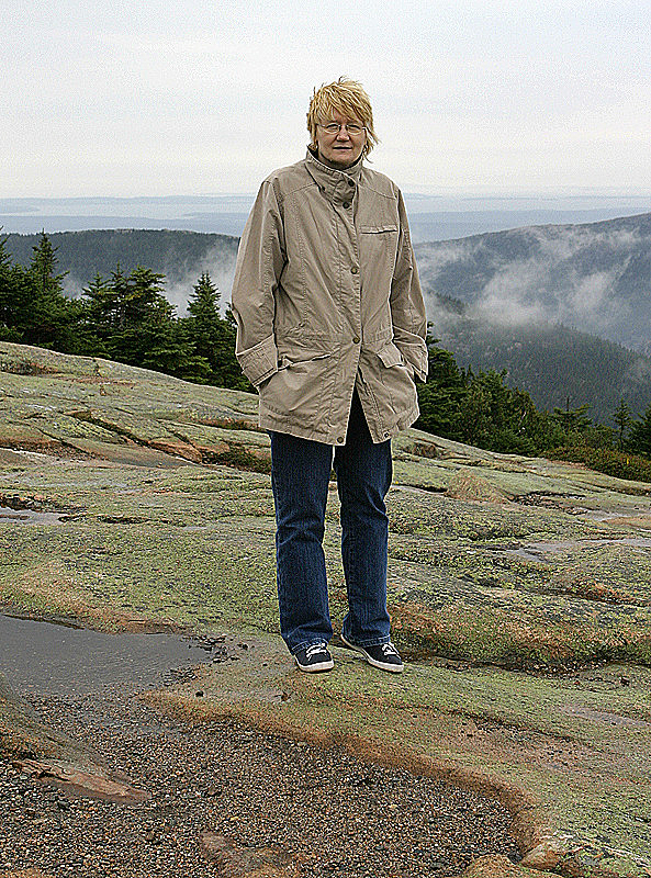 Looking southeast; Acadia National Park, ME