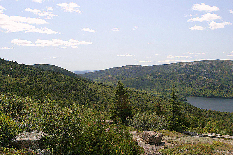 Looking SE from Cadillac Mountain