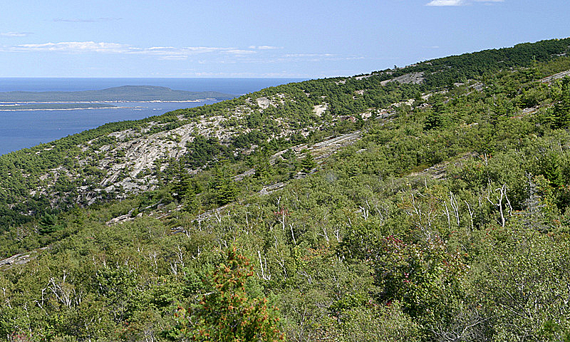 Looking NE toward Canadian Waters