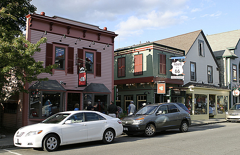 Main drag, Bar Harbor