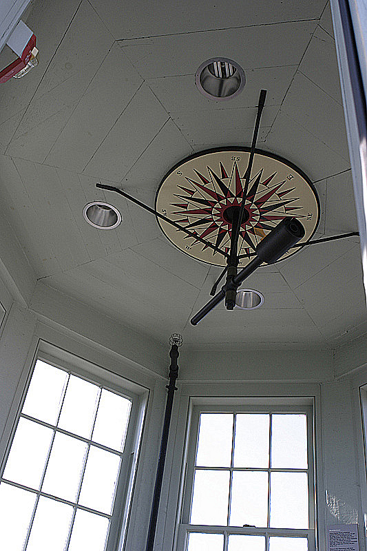 Telescope holder; top of Portland Observatory