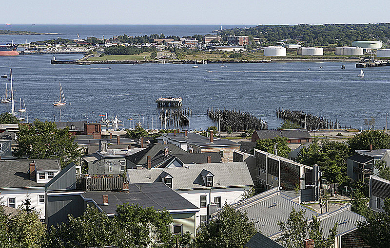 Portland Harbor, looking SE