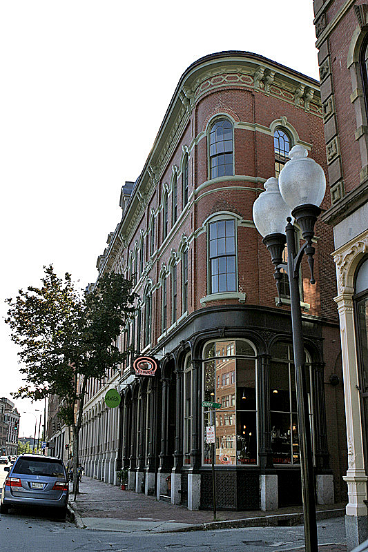 Church and Middle Streets, looking SW