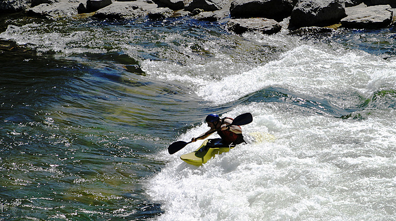 Racing the Rapids in Missoula