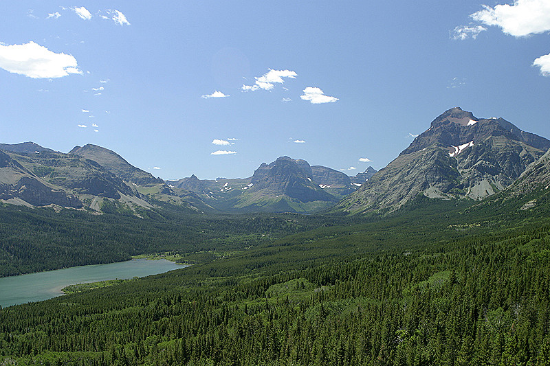 Just east of Glacier National Park, MT