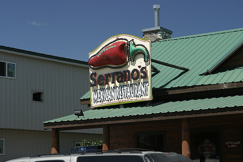 I was looking forward to Mexican in Montana, but closed