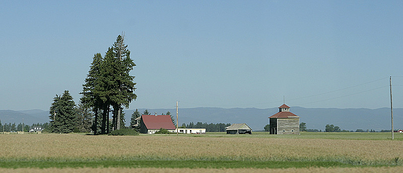 Valley North of Flathead Lake