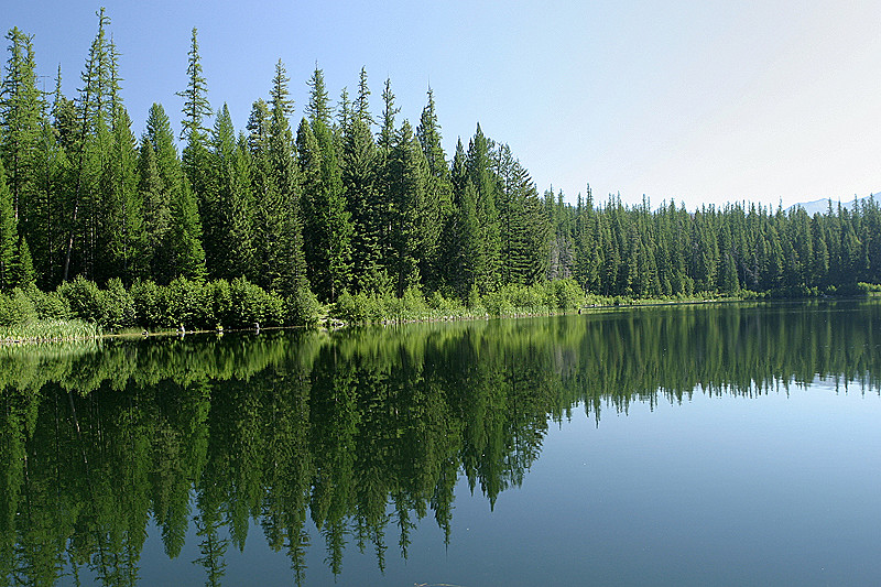 This is what makes the area great - a nothing lake that is amazing