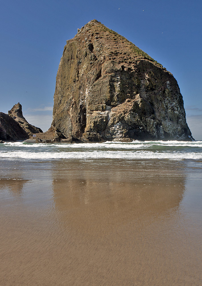 Haystack Rock (and a Needle)