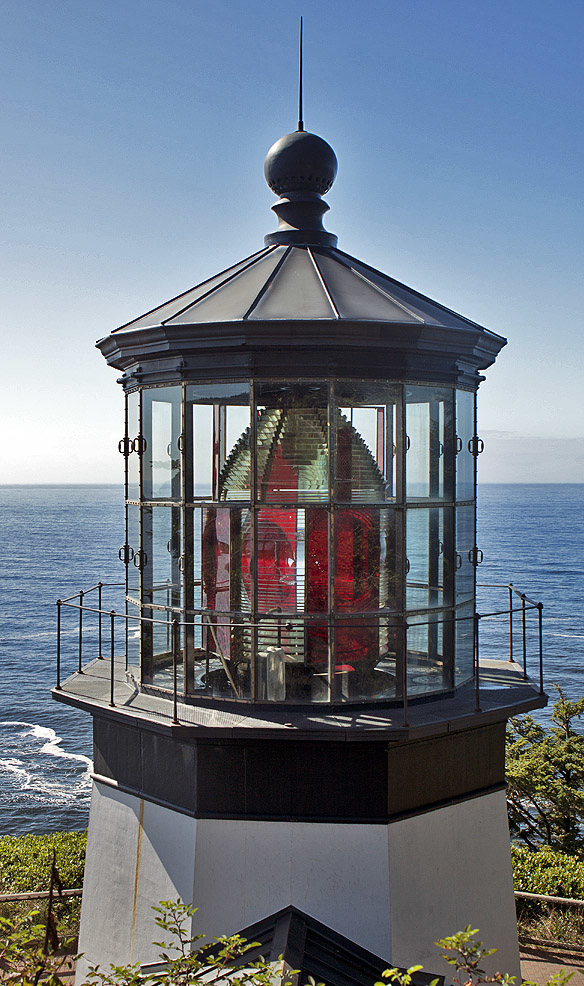 From bluff above lighthouse