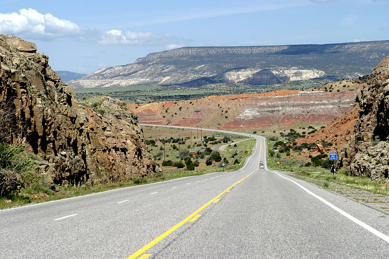 Nearing Abiquiu on Route 84