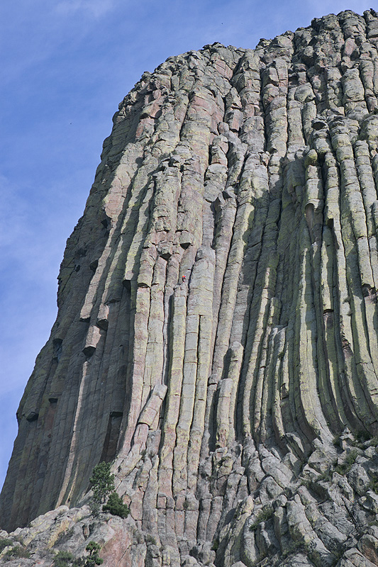 Detail of tower top; comprised of huge octagonal 