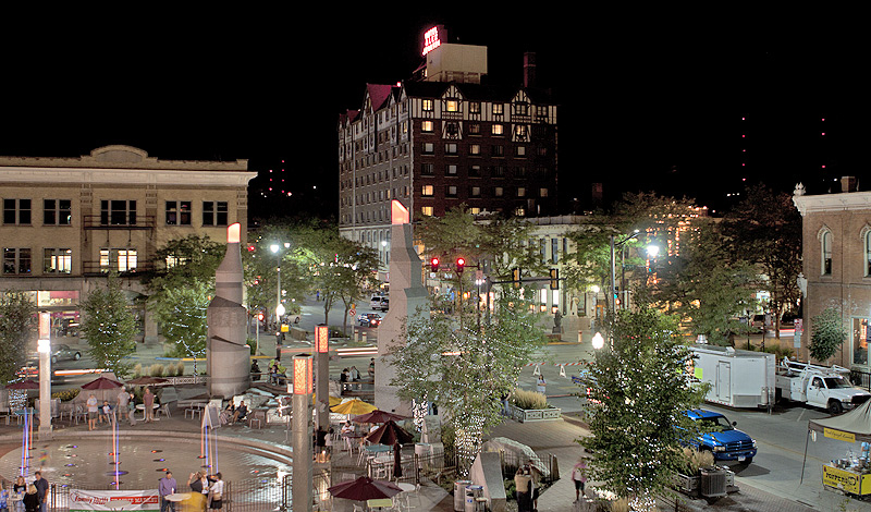 They are trying things downtown, I don't know if it'll be enough to save the area.