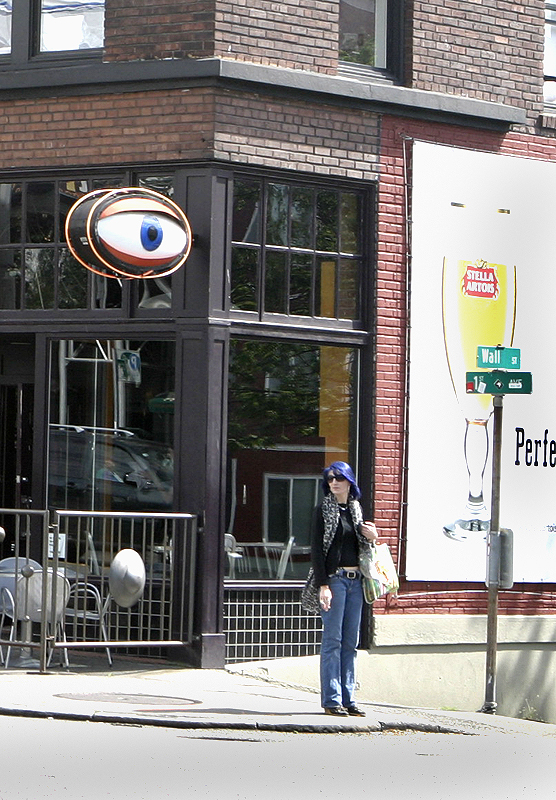Eye Sign, 1st and Wall, Seattle
