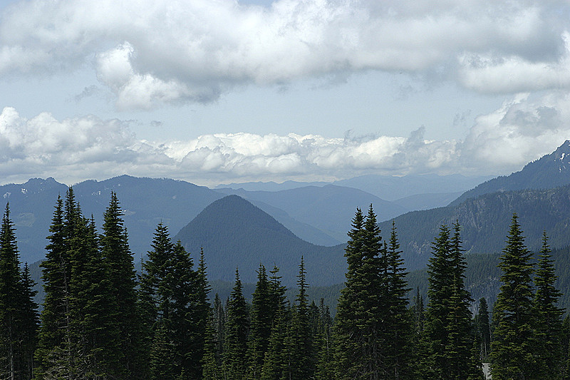 Looking West from Sourthern Base of Mount Rainier