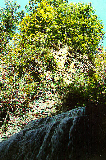 Cascadilla Falls, below College Town, Ithaca, NY