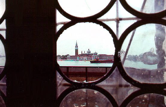 Window to Grand Canal, Venice, Italy