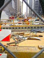 Wacker Drive construction, 11/2011 - Progressing!
