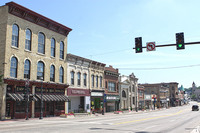 Main drag, downton West Dundee, IL