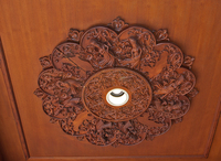 Ceiling detail, outside Haveli: