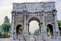 Arch of Constantine, Rome