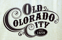 Streetlight banner for Old Colorado City