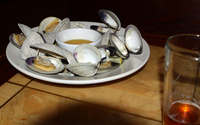 Steamed clams