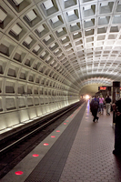 Incoming train, Washington D.C.