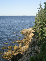 Maine Coast, looking west