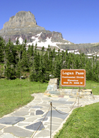 Logan Pass - the Continental Divide