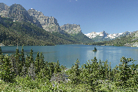 St. Mary Lake - Looking west
