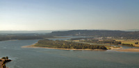 Columbia River, looking west