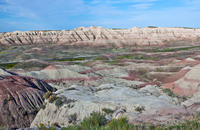 A tapestry of geological color, texture and shape